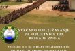 U Otočcu svečano obilježavanje 33. Obljetnice 133. Brigade ZNG