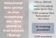 Lovinac vas poziva da zajedno dostojanstveno obilježimo Dan sjećanja na žrtve Domovinskog rata i Dana sjećanja na žrtvu Vukovara i Škabrnje.