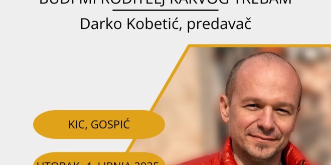 Udruga „Pčelice“ poziva vas na edukaciju “Budi mi roditelj kakvog trebam”