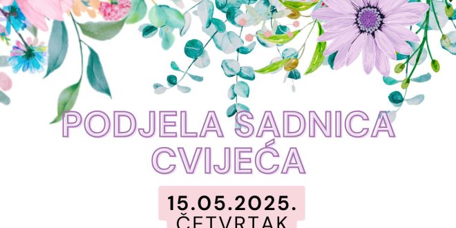 Podjela sadnica u Karlobagu