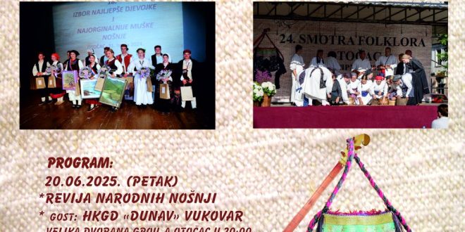 Jubilarna 25. Smotra folklora u Otočcu