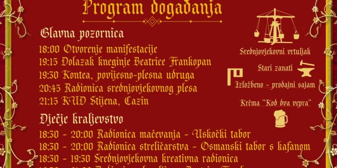 Stari grad ponovno oživljava – Festival oživljene povijesti vraća se u Perušić!