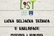 Prva ovogodišnja Lička seljačka tržnica u Karlobagu 24. srpnja