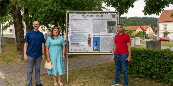Nova verzija mobilne aplikacije Discover Otočac donosi virtualnog Otočkog graničara i AR sadržaj na glagoljici