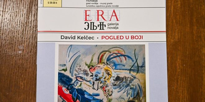 U Novalji otvorena izložba Davida Kelčeca