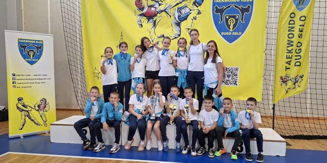 Odličan uspjeh Taekwondo kluba Otočac na 7. Dugo Selo Openu 2025.