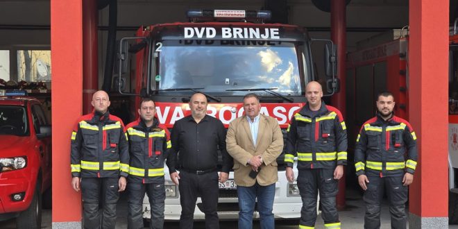 Općina Brinje nabavila novu vatrogasnu opremu vrijednu 7.300 eura