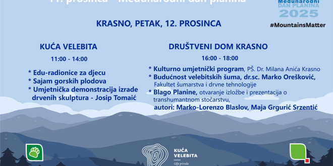 Obilježavanje Međunarodnog dana planina 2025.