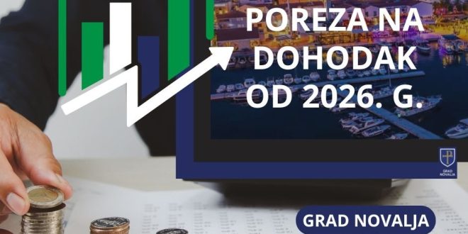 NIŽE STOPE POREZA NA DOHODAK U NOVALJI