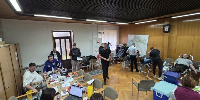 U Senju uspješno provedena prva akcija dobrovoljnog darivanja krvi u 2026. godini