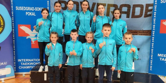 Ekipa Taekwondo kluba Otočac osvojila ekipno zlato na Susedgrad Sokol pokalu