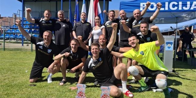 Ekipa Policijske uprave ličko-senjske najuspješnija na 8. memorijalnom malonogometnom turniru „Jake snage MUP-a“