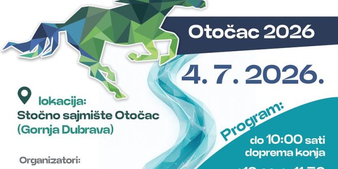 Otočac domaćin izložbe hrvatskih hladnokrvnjaka i odabira pastuha „Najlipša griva Gacke“