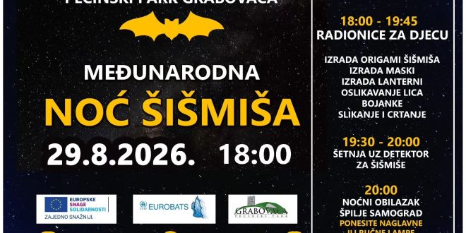 Međunarodna noć šišmiša u Grabovači