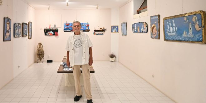 U Novalji otvorena izložba Željka Prsteca